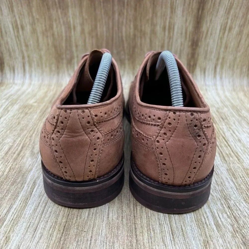 Polo Ralph Lauren Moseley Men's Size 9.5 D Dress Shoes Brown Shoes Longwing‎